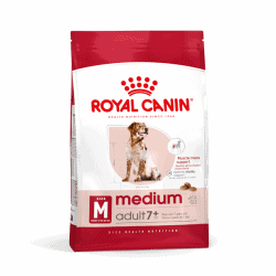 Croquettes pour chien moyen adulte Royal Canin 7+