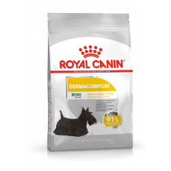 Croquettes petit chien à peau sensible Royal Canin Mini Dermaconfort