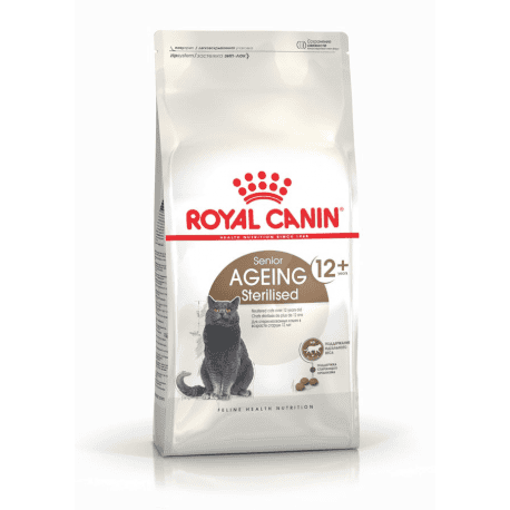 Croquettes pour chat âgé stérilisé Royal-Canin Sterilised 12+