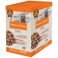 Nature's Variety Humide pour chien Medium & Maxi Multipack 300Gr x 4