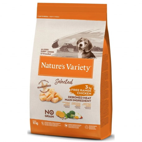 Nature's Variety pour chiot puppy Selected(sans céréales) 2Kg