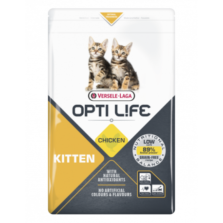 Croquette pour Chaton Opti life 2.5 kgs