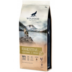 Wolfood essential poulet grain free 14kg