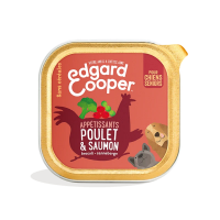 Barquette Edgard et Cooper Senior Poulet Saumon 150 Gr