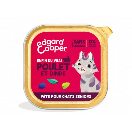 Boite Senior paté Poulet dinde 85 Gr