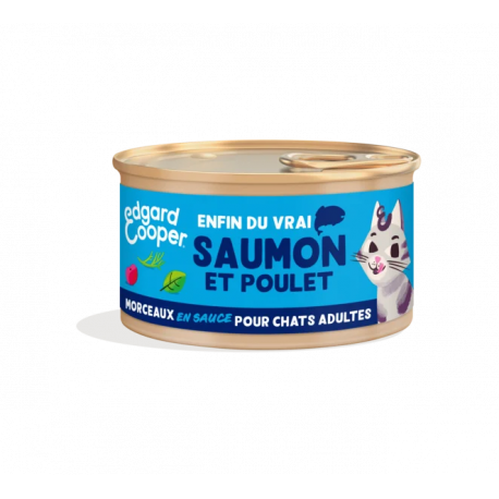 BoiteAdulte Chunk 85 Gr : SAUMON POULET