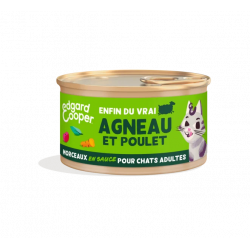 Boite Adulte Chunk 85 Gr : AGNEAU POULET