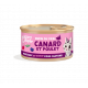 Boite Humide Chaton Canard Poulet 85 Gr