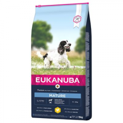 Croquettes pour chien petites et moyennes races senior Eukanuba