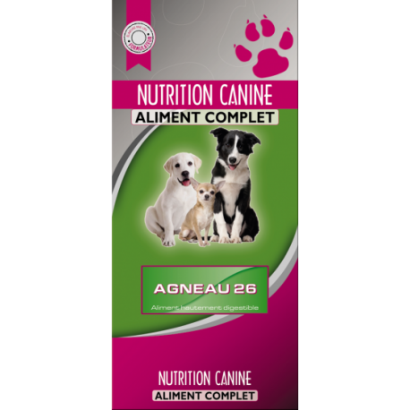 nutrition canine agneau 12 kg