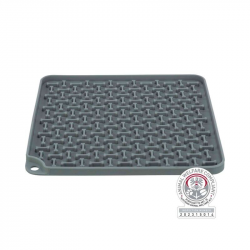 Table Lick'n Snacken silicone 20x20 cm gris fonce