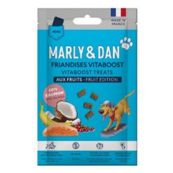 Friandises pour chien Marly & Dan format poche vitaboost fruits chien -20g