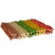 Friandises pour chien cigarettes x100, Ø8-9mm/12cm, couleurs mixtes