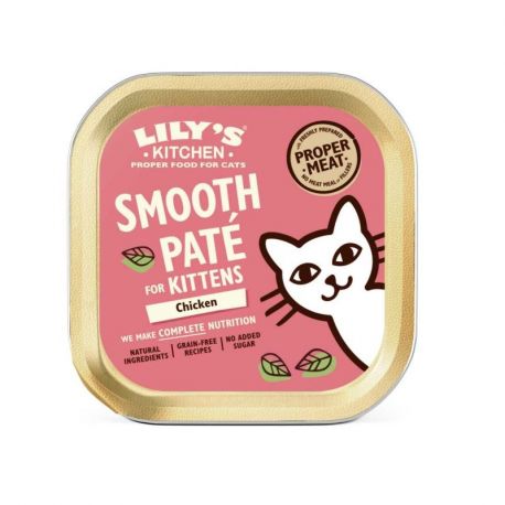 Humide pour chat terrine pour chaton - Poulet 85g