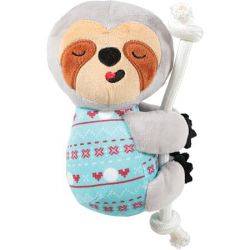 Peluche pour chien paresseux corde