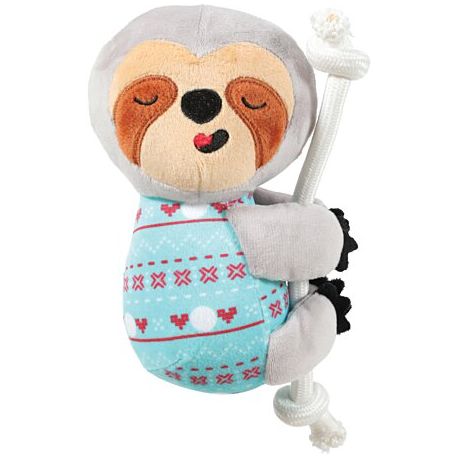 Peluche pour chien paresseux corde