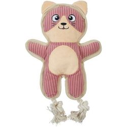 Peluche pour chien buddy chat rose