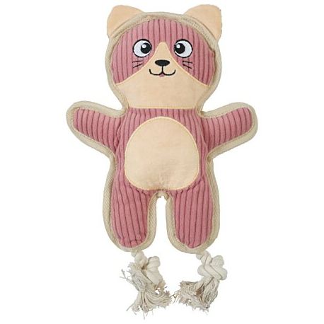 Peluche pour chien buddy chat rose