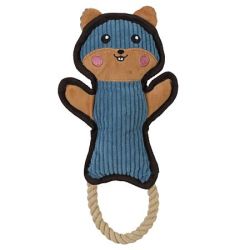 Peluche pour chien buddy hamster bleu