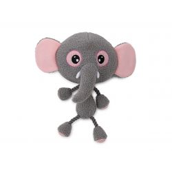 Jouet pour chien peluche Elly éléphant 30cm