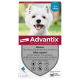 Pipettes Advantix pour petit chien