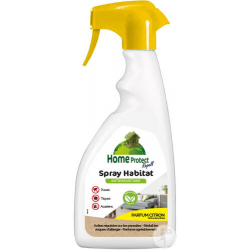 Home Protect spray habitat. Anti-puces et acariens -500ml