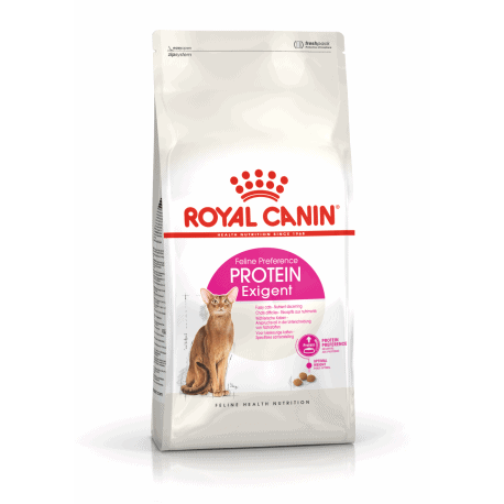 Croquettes pour chat difficile, protéines Royal-Canin Exigent 42