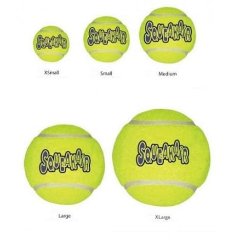 3Pcs Balle Chien Haute Élastique, Balle Tennis Chien, Balle pour