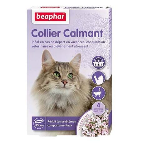 Collier calmant Beaphar pour chat 35 Cm