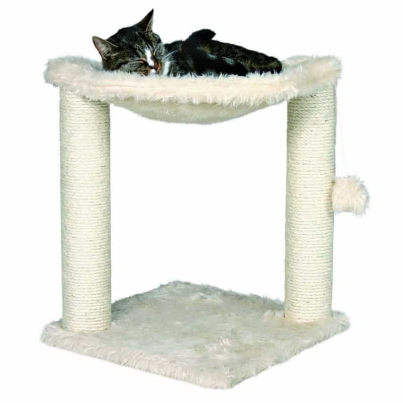 Arbre A Chat Baza Griffoir Et Hamac Beige