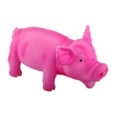 Jouet pour chien Anka cochon en latex 15 cm