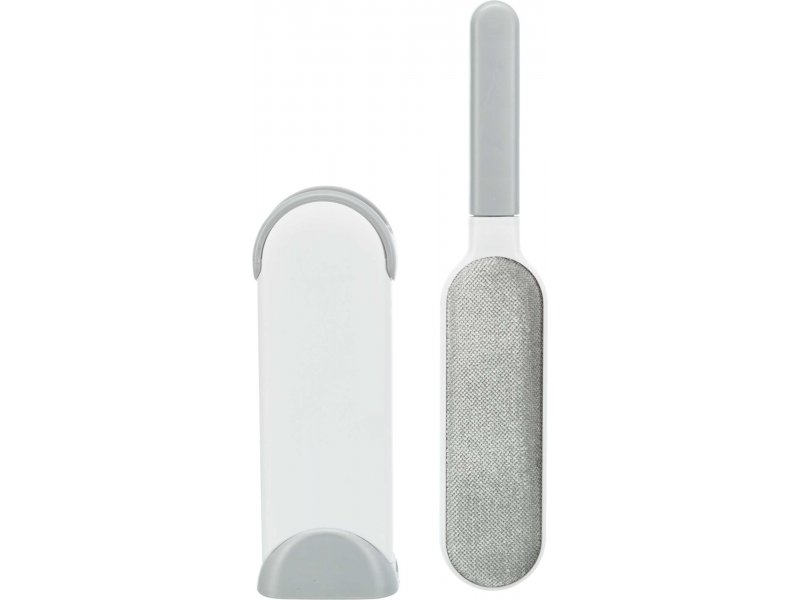 Brosse anti peluches avec station de nettoyage,33cm,blanc/gr